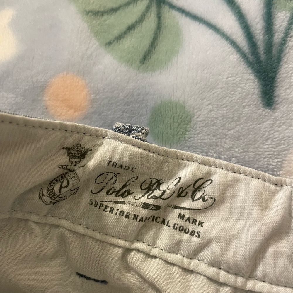 NWOT Polo Ralph Lauren Blue Bandana Shorts - Picture 4 of 5